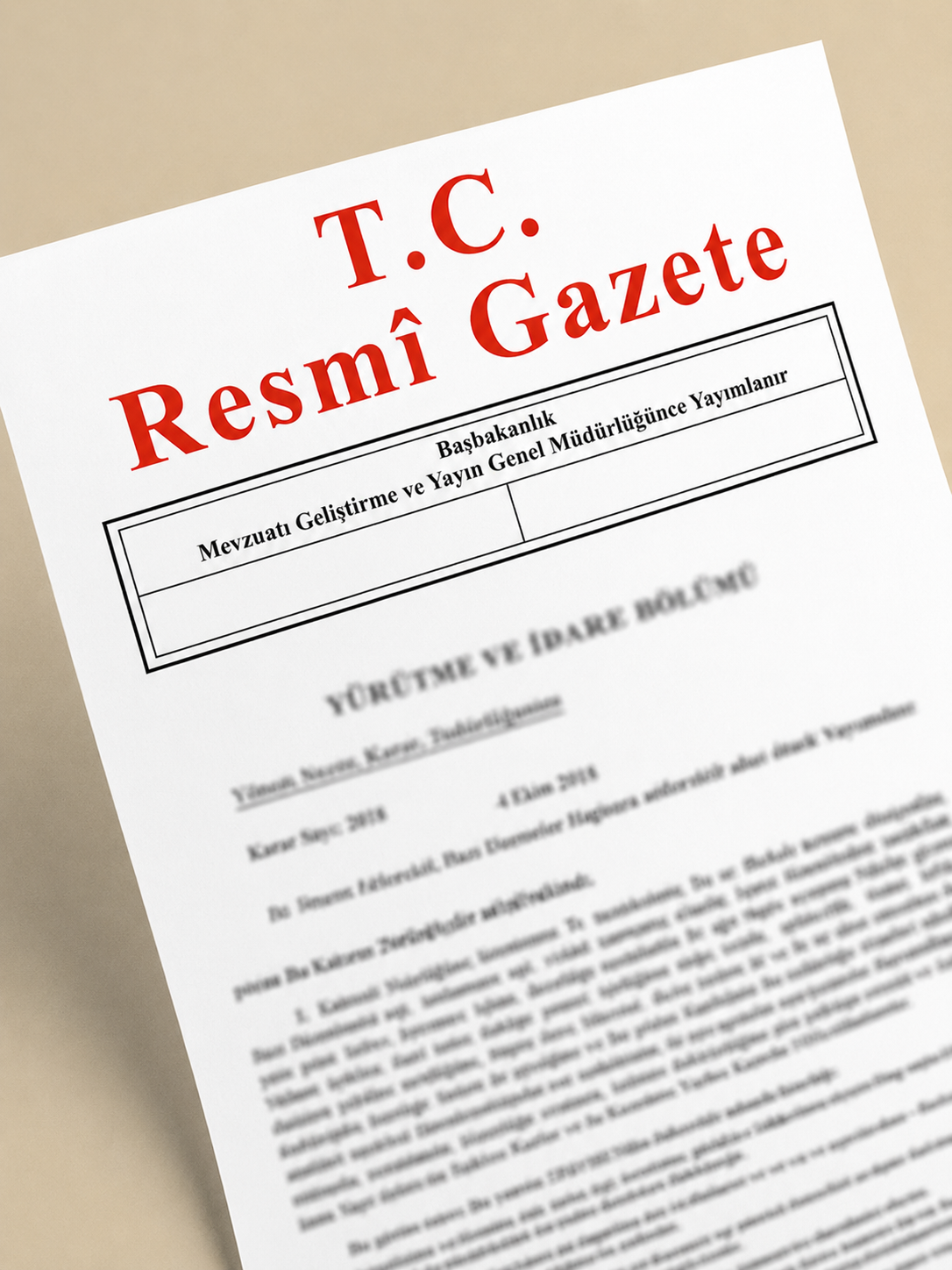 Resmî Gazete